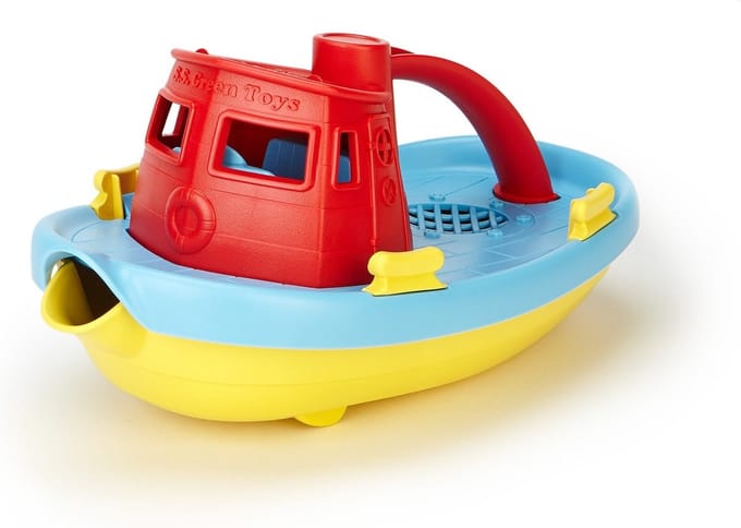 Green Toys sleepboot / gieter boot water