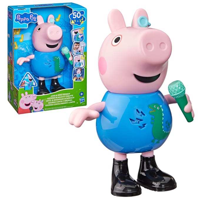 Peppa Pig Grappende en Zingende George.