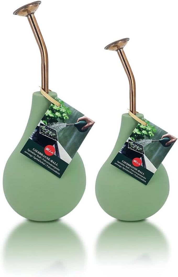 Set van 2 Koperen Plantenspuiten - Bloem & Bonsai Watervernevelaar (240ml + 500ml)