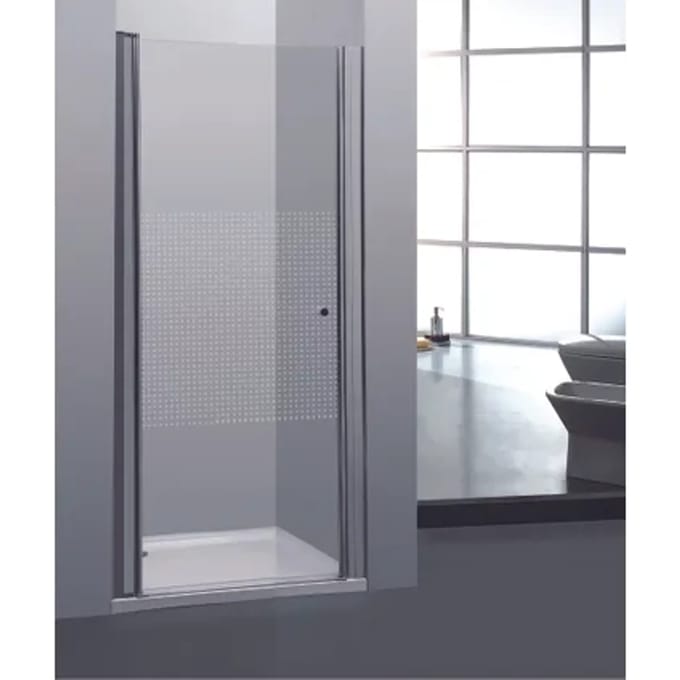 Allibert Zwaaideur Priva 80x190cm Kleine Vierkantjes