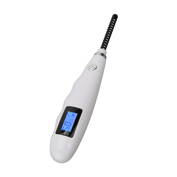 Recourbe-cils chauffant, chauffage rapide, longue durée, rechargeable par USB white