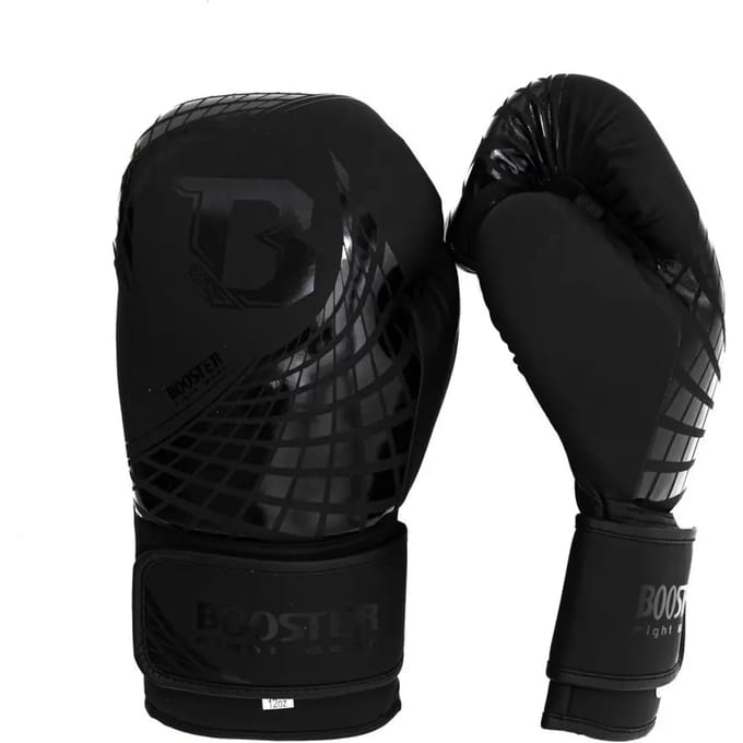 Booster - bokshandschoenen - Cube - Black on black - 12 oz