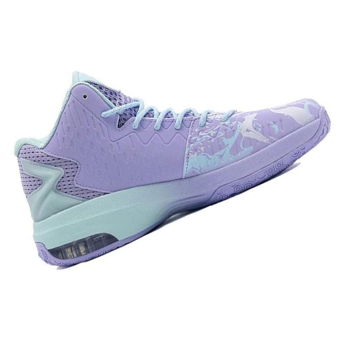 Anta KT3 Team Paars Mintblauw Heren Sneakers 11741105-7 43 white