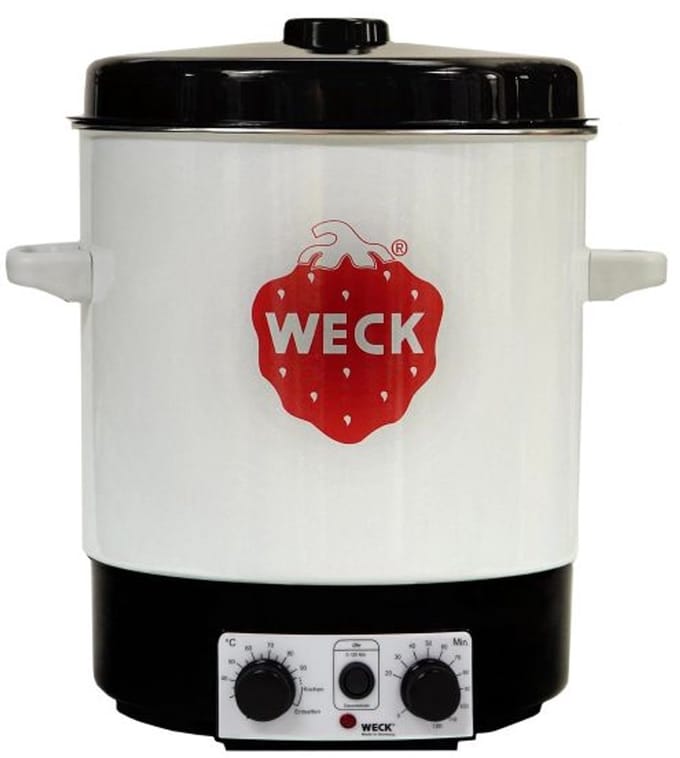 Weck inmaakketel geëmailleerd met thermostaat *automatisch*