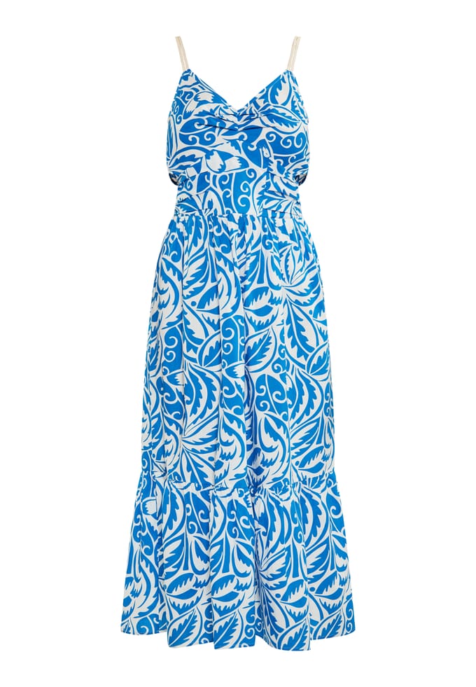 IZIA Jurk Dames KONING BLAUW