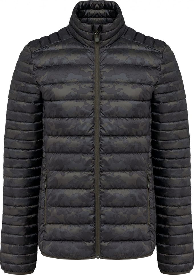Kariban Men's lightweight padded jacket K6120 - Jungle Camo - L