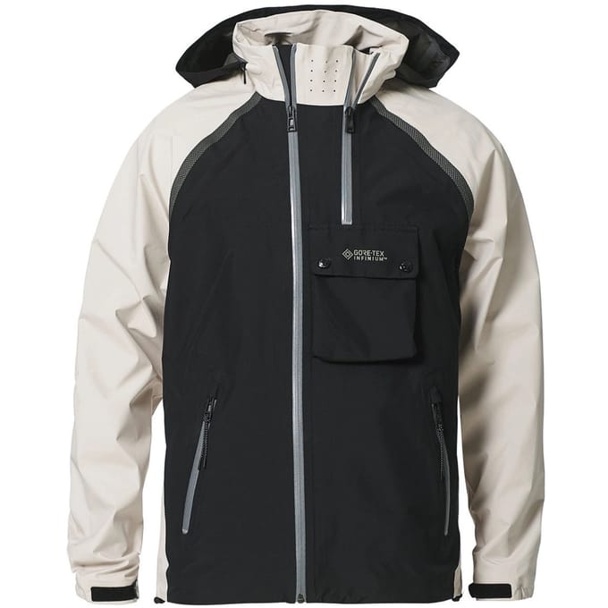 Belstaff Solid Twin Fawn Black Black Waterdichte Trainingsjas