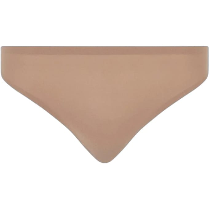 Chantelle - SoftStretch - String - One Size - Naadloos - Onzichtbaar - CAFE LATTE