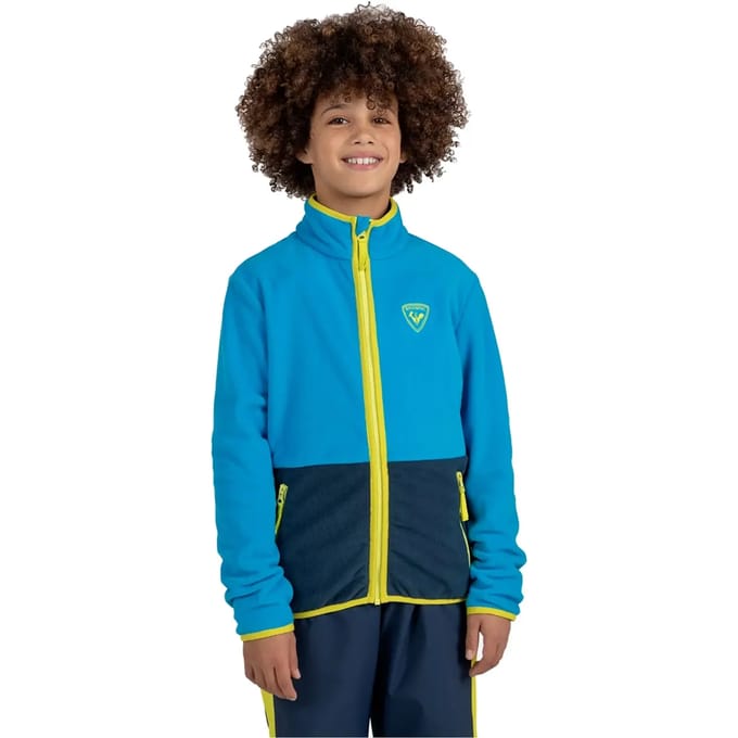 fleece met volledige rits voor kinderen Rossignol Strawpile