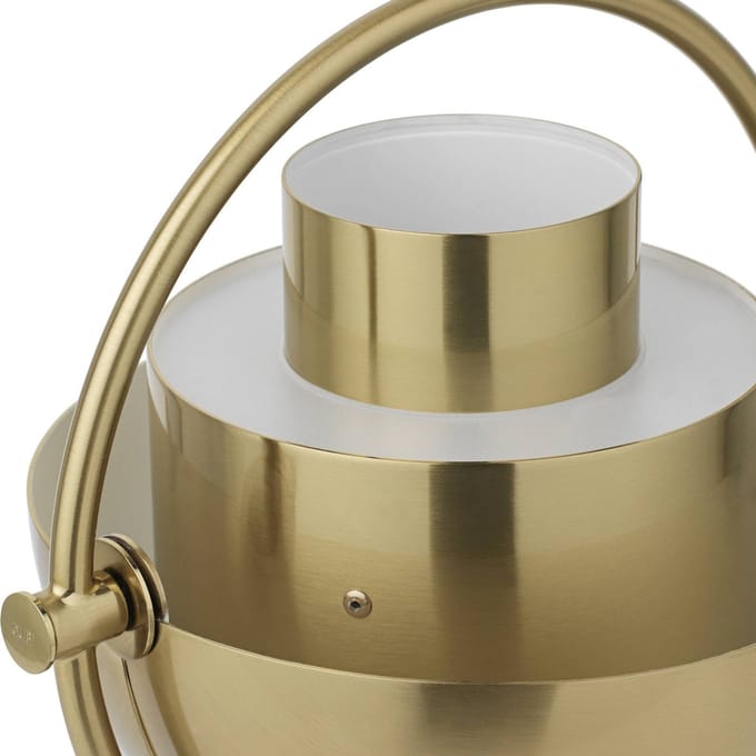 Gubi Accu-tafellamp Multi-Lite Hoogte 30 cm messing/messing