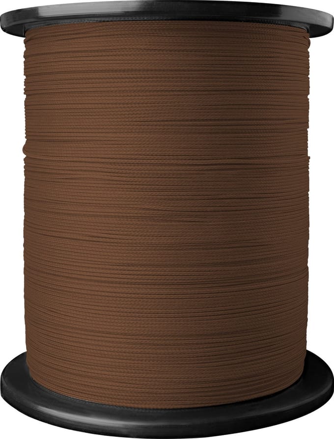 Ariadna Hektor 1,0 mm gewaxt polyestergaren - 750 m bruin