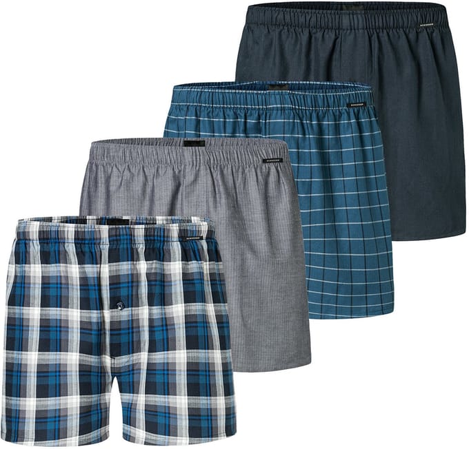 Schiesser Heren boxershort 4 pack Web