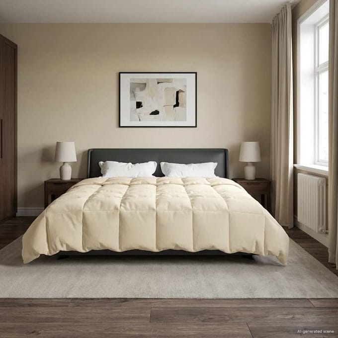 vidaXL - Winter - Duvet - 240 - x - 260 - cm - Winter - Microvezel - (100% - polyester)
