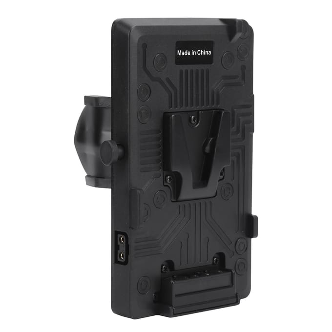 VLock Batterijhouder DTap Uitgangsplaat Adapter voor Sony V Mount Batterij Videocamera black