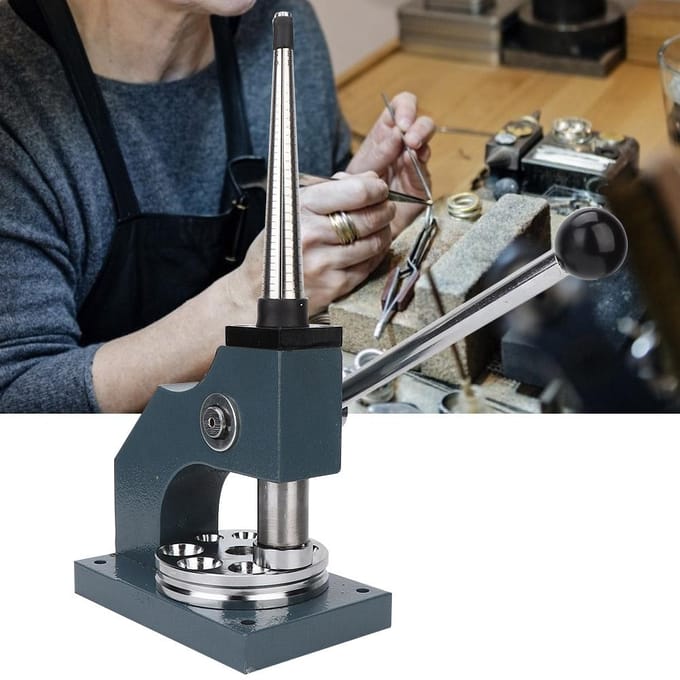 Outil professionnel de fabrication de bijoux, d'étirement, de réduction, d'agrandissement et de réglage de la taille des bagues blanc