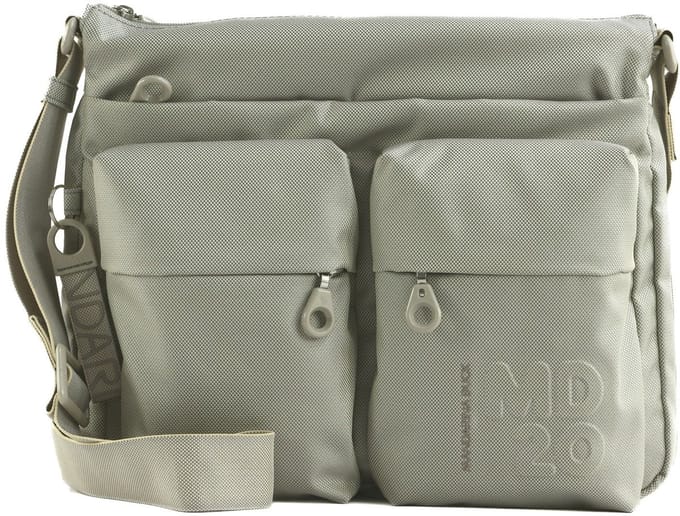 MANDARINA DUCK schoudertas MD20 Crossover Cocoon Lichtgrijs