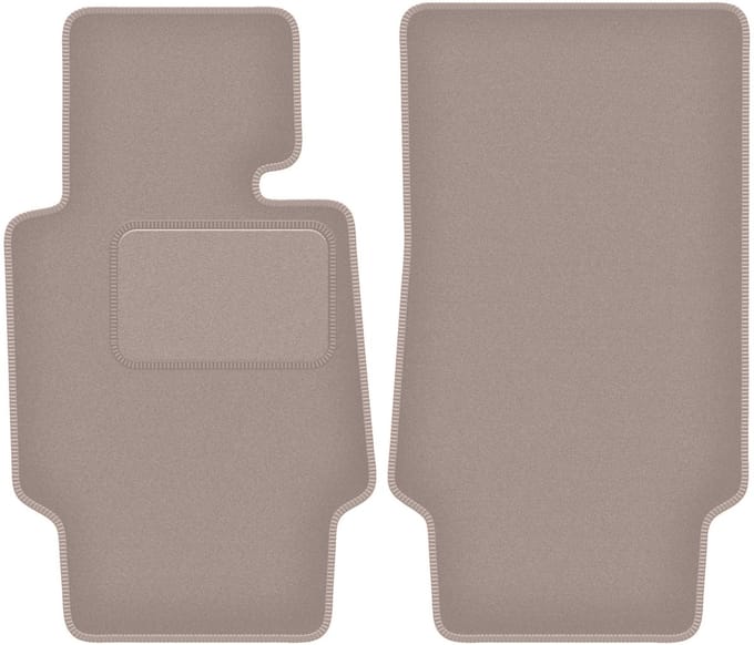 Beige velours vloermatten voor: BMW Z8 0 (2000-2003)