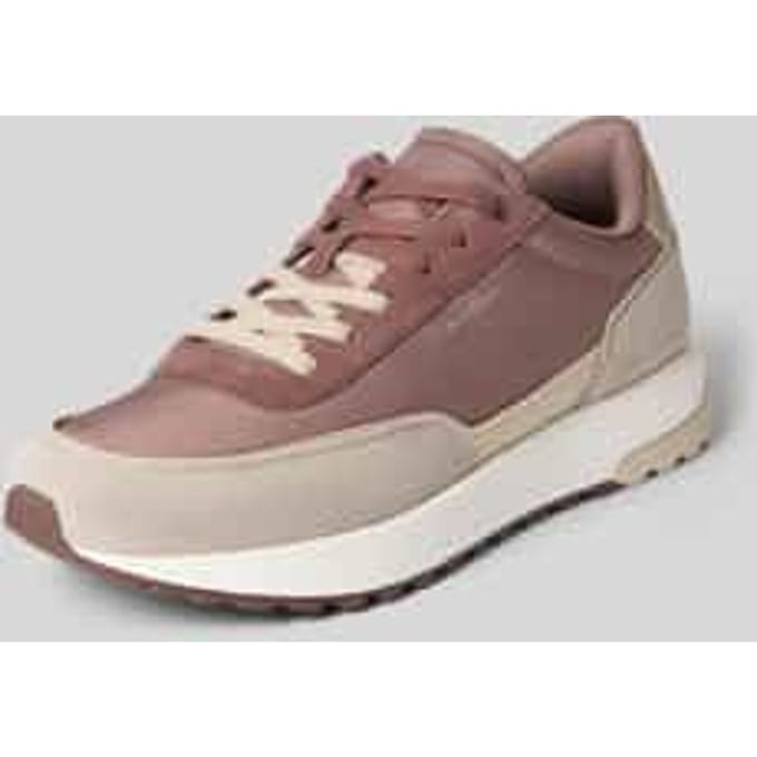 Low-top sneakers van echt leer