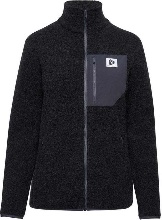 Thermowave Merino Renew Jas Zwart S Vrouw