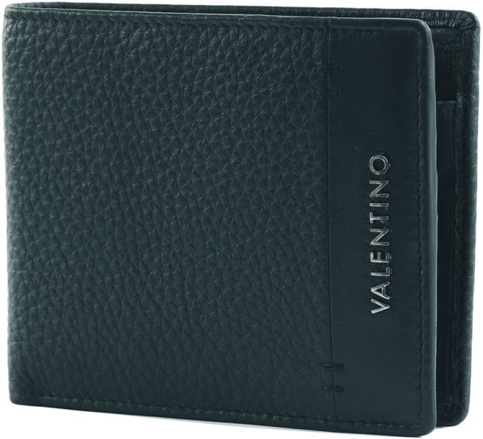 VALENTINO Leren portemonnee Estro Wallet Navy donkerblauw