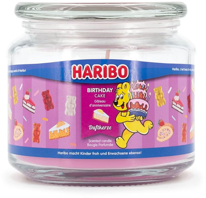 Haribo Geurkaars - verjaardagstaart-geur