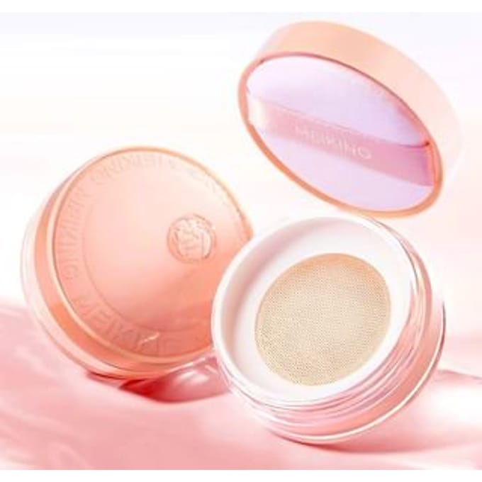 MEIKING - Rose Oil Control Loose Powder - 3 Colors #White Rose - 7g