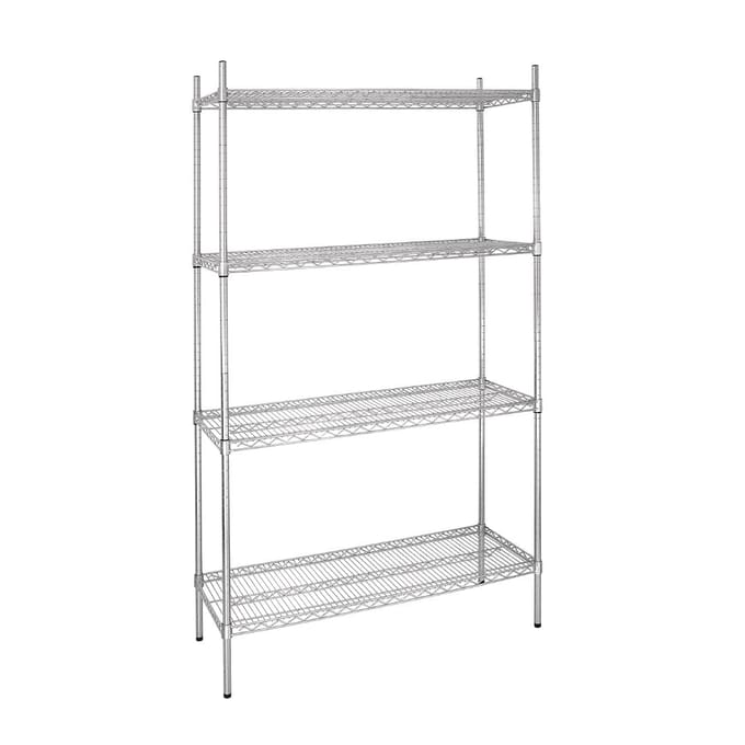 Vogue voorrraadrek met 4 schappen 91.5x45.7cm