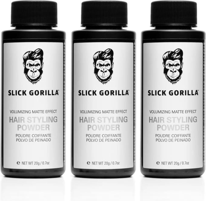 Slick Gorilla Hair Styling Powder 20 gr. - 3 stuks