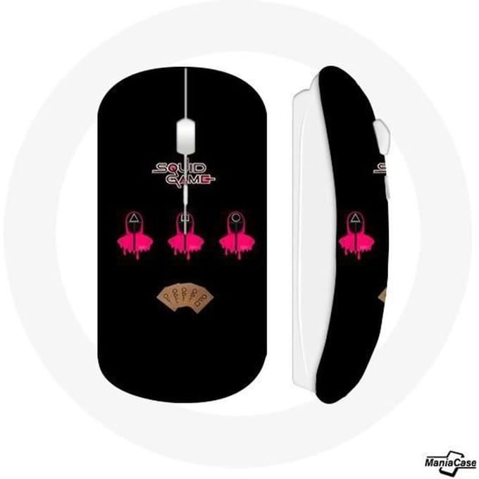 Souris sans fil - MANIACASE - Squid Game Soldiers - Noir - USB - Wi-Fi