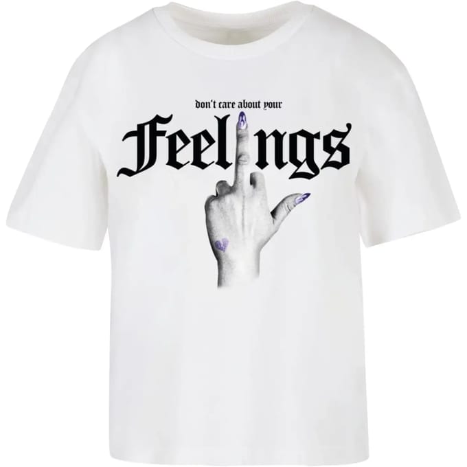 Dames-T-shirt Miss Tee Don't Care