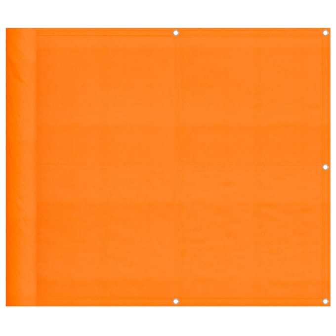 vidaXL - Balkonscherm - Oranje - 90x1000 - cm - 100% - Polyester - Oxford