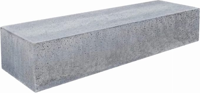 Zitelement grijs 100 x 60 x 40 cm prijs per stuk Gardenlux
