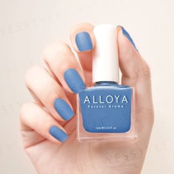 ALLOYA - Water-Based Natural Nail Polish Environmental Friendly 158 Durdle Door Above Sea 10ml