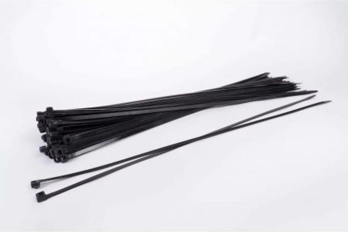 Kortpack 990265 Tyraps - Zwart - 3.6 x 292mm (100st)