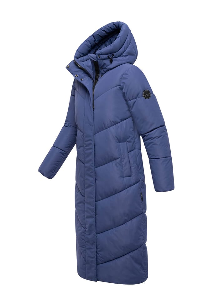Marikoo dames wintermantel Ranjaa gewatteerd met capuchon & reflecterende details