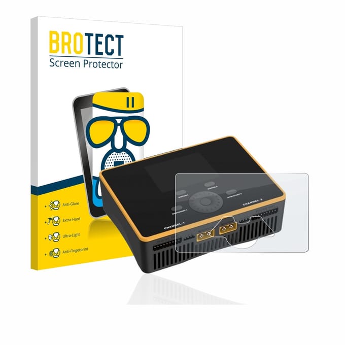 BROTECT - Screenprotector voor Junsi iCharger DX8 Duo - Folie Beschermfolie Beschermglas matte
