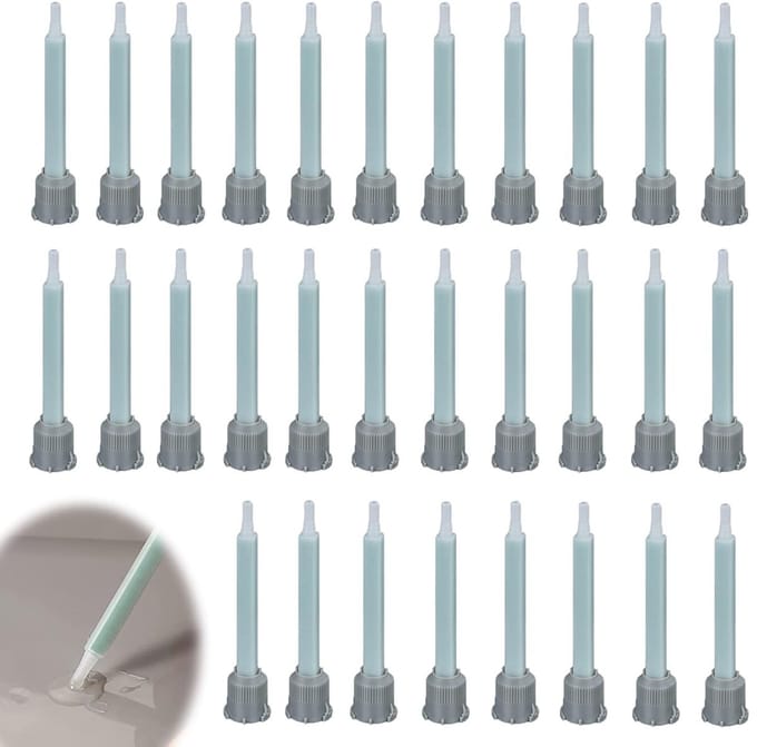 30 pieces static mixing nozzles, 1:1, mixing nozzles, static mixing nozzle, mixing nozzle, mixing nozzle, mixing - ShopVlot