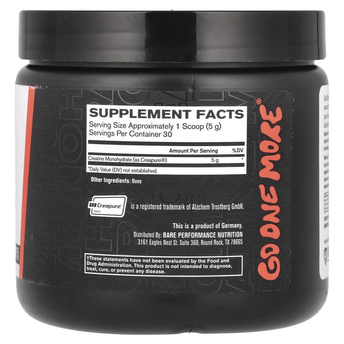 BPN, creatine monohydraat, zonder smaak, 5,3 oz (150 gr)