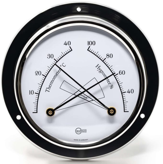 Barigo - 984RFPO - Thermo-hygrometer - Regatta 125mm