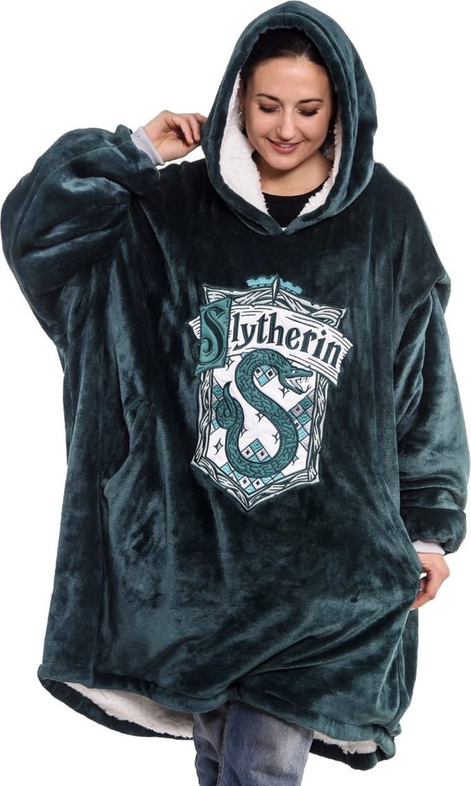Harry Potter "Slytherin" Oversized Blanket Hoodie