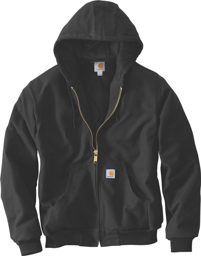 Carhartt Firm Duck Insulated Flannel-Lined Active Textiel jas -