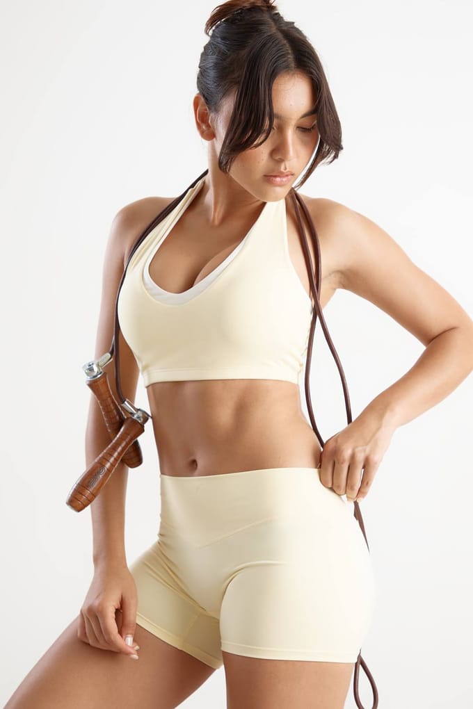 Dames Dsgn Studio Ultra Sculpt Halter Neck Bh | Citroen | Maat: XL