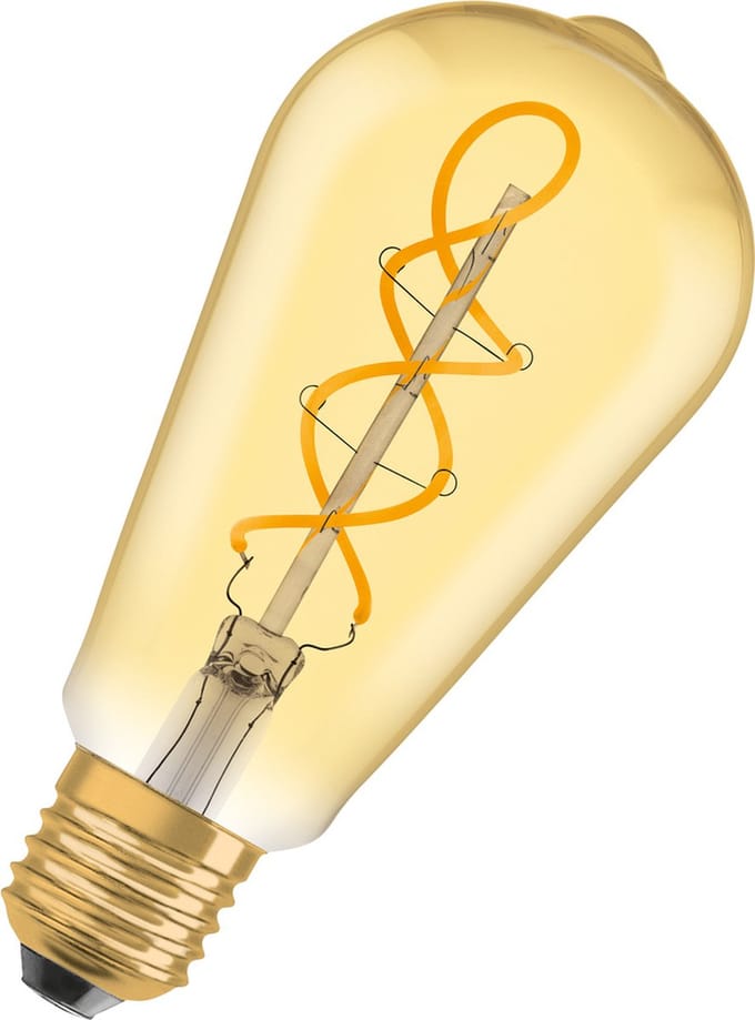 OSRAM Vintage 1906® Klassieke Edison LED lamp, 4W, 300lm
