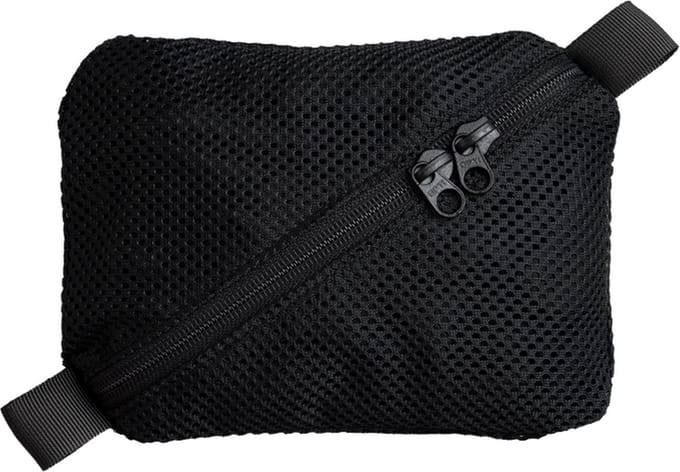 Trinket Pouch 15x20cm - Hook Back - Black