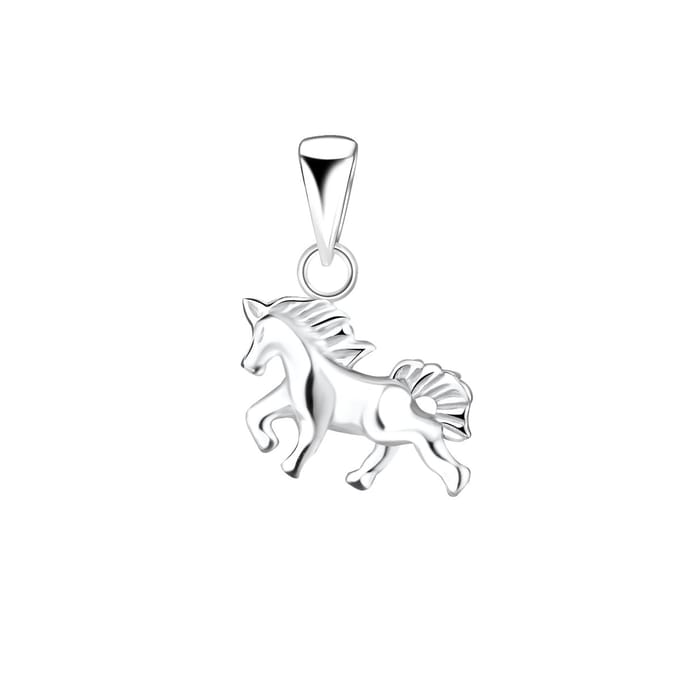 Zilveren paard hanger pendant | Zilverana | Sterling 925 Silver