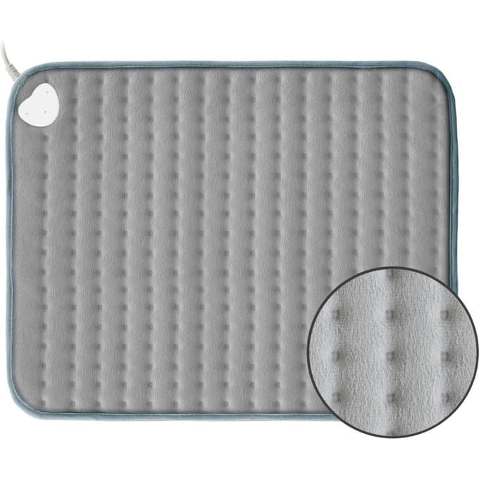 Tomado THP0602G - Elektrisch warmtekussen - 40 x 60 cm - XL formaat - Automatische uitschakeling - Grijs