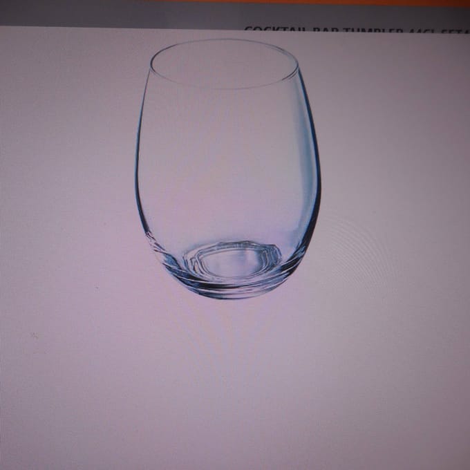 COCKTAIL BAR TUMBLER 44CL SET4 MOJITO - D8,7XH11CM