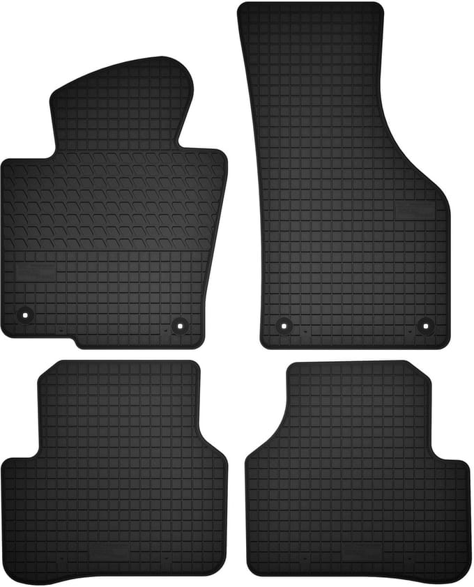 Wielganizator SolidTread - Auto Rubber Matten - Volkswagen Passat B6 - 2005-2010 - Zwart