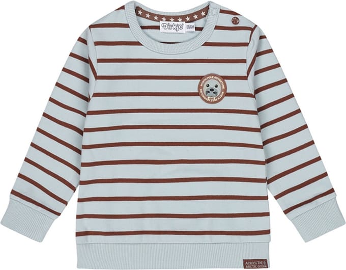 Dirkje-Jongens sweater licht blauw - Maat 56