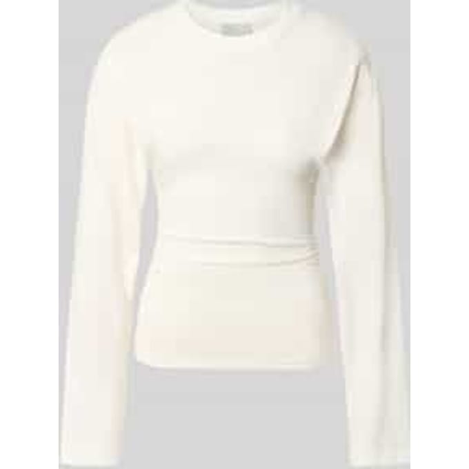 Shirt met lange mouwen van katoenmix model 'Paloma'
